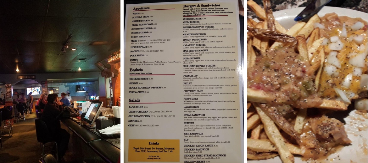 Chatters Menu