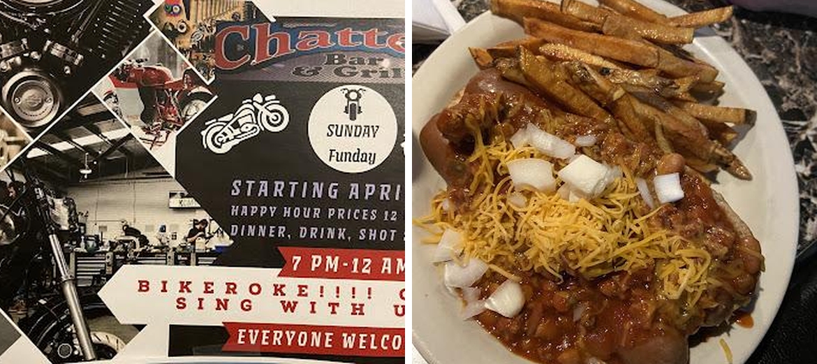 Chatters Menu